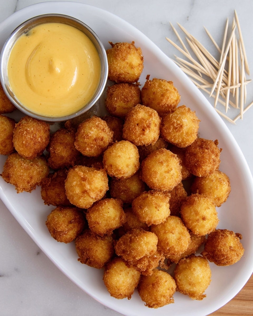 The image shows ingredients placed on a white marbled surface from top left to bottom right. At the top left, there is a clear glass bowl filled with small white pearl onions. Near the top right, an uncracked white egg sits directly on the surface. To the right center, a white bowl with a thin blue rim holds a pile of white flour with a soft, lumpy texture. Below the glass bowl, a small white plate with red designs holds three powders: dark red paprika, pale yellow garlic powder, and dark reddish-brown cayenne pepper. At the bottom right, a smaller white plate with a subtle branch design contains coarse black pepper and white salt side by side. All items are neatly spaced on the clean white marbled background. Photo taken with an iphone --ar 4:5 --v 7