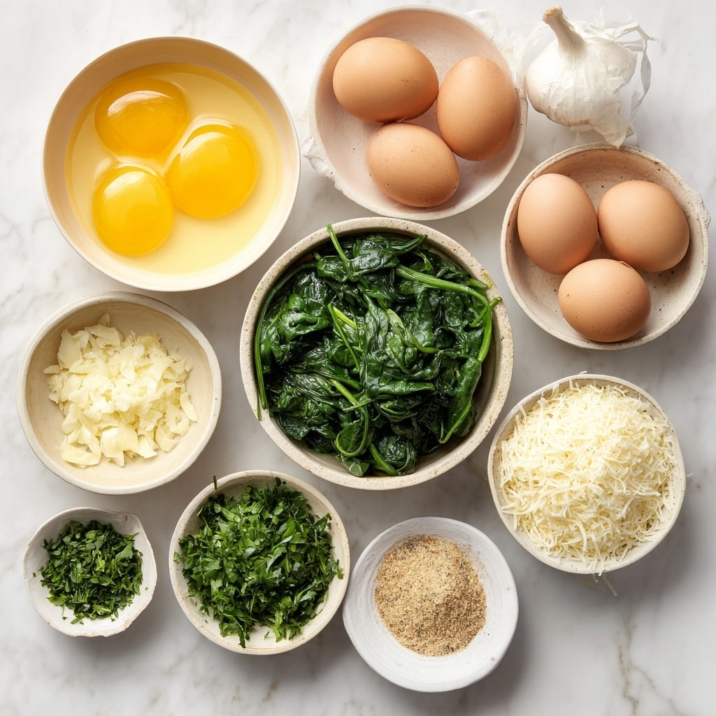 Baked Eggs Florentine Recipe - Recipe Image
