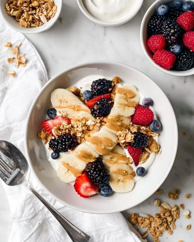 Breakfast Banana Split Recipe