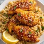 Baked Crunchy Hot Honey Chicken Recipe