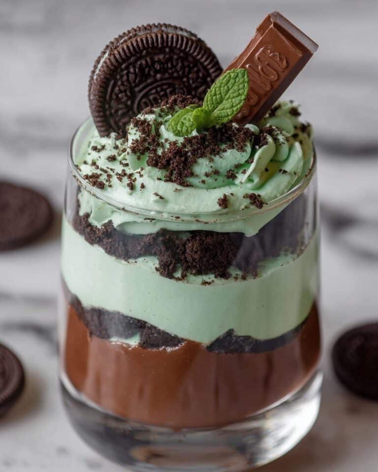 Grasshopper Parfait Recipe