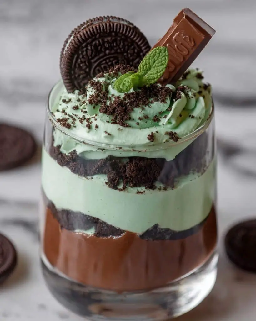 Grasshopper Parfait Recipe