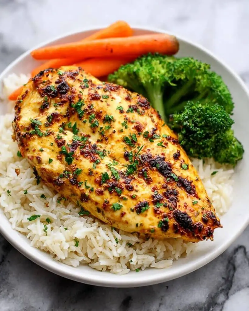 Air Fryer Garlic Parmesan Chicken Recipe