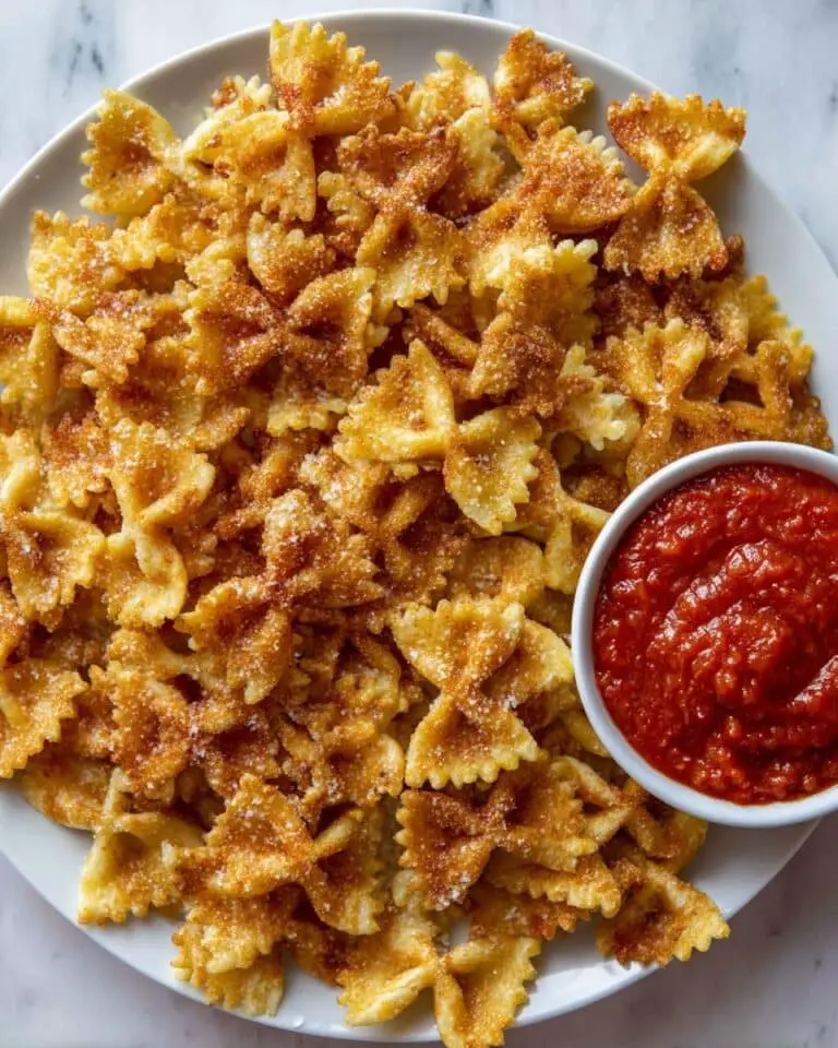 Air Fryer Pasta Chips Recipe