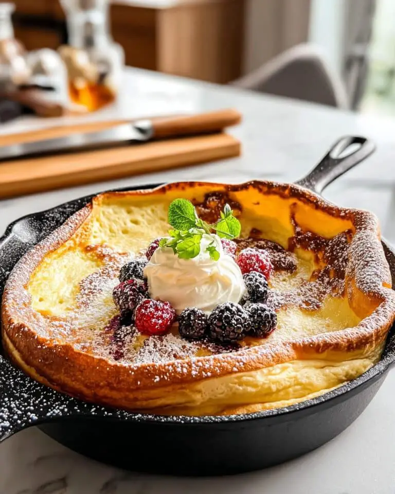 Fluffy Dutch Baby Pancake Recipe for Breakfast Bliss Recipe