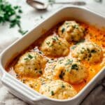 Best Tomato Soup with Cheddar Bay Dumplings Recipe