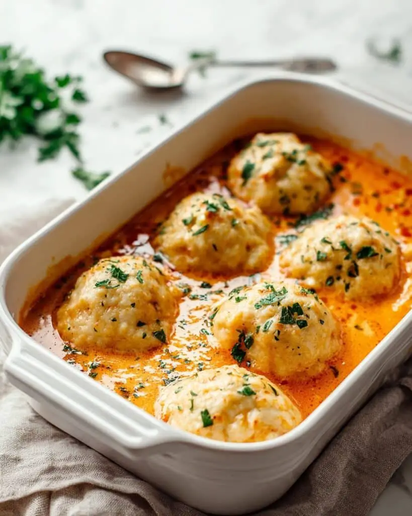 Best Tomato Soup with Cheddar Bay Dumplings Recipe