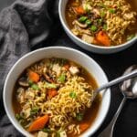 Vegan Hot and Sour Soup with Ramen Recipe