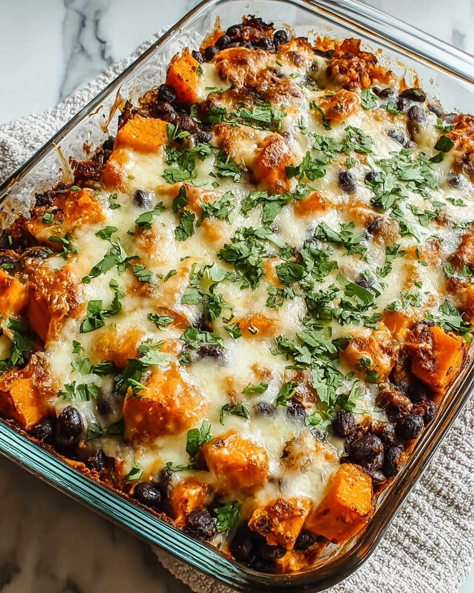 Sweet Potato and Black Bean Casserole: An Incredible 5-Layer Wholesome Delight Recipe - Recipe Image