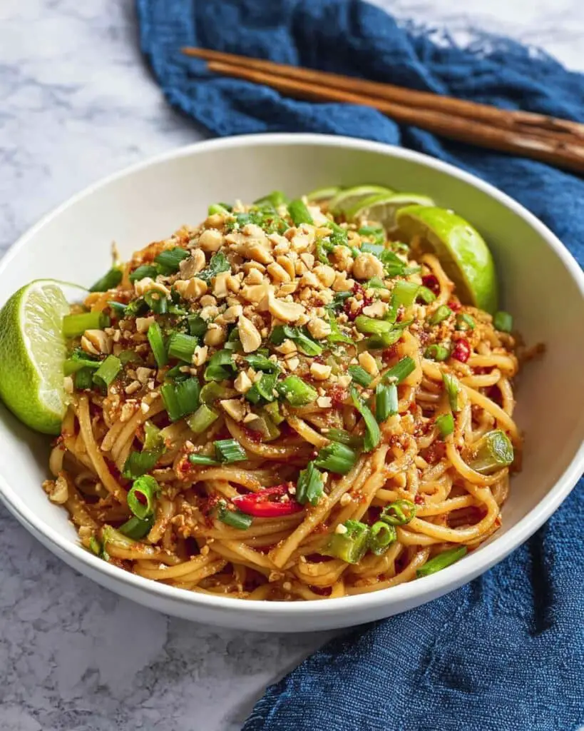 Thai Peanut Noodles Recipe