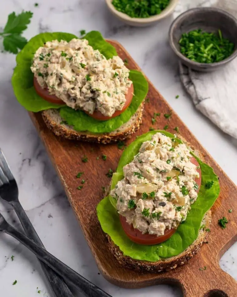 Vegan Chickpea Tuna Salad Recipe