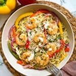 Copycat Olive Garden Shrimp Scampi Recipe