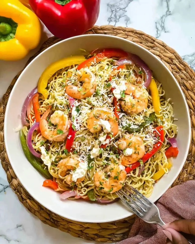 Copycat Olive Garden Shrimp Scampi Recipe