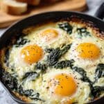 Baked Eggs Florentine Recipe
