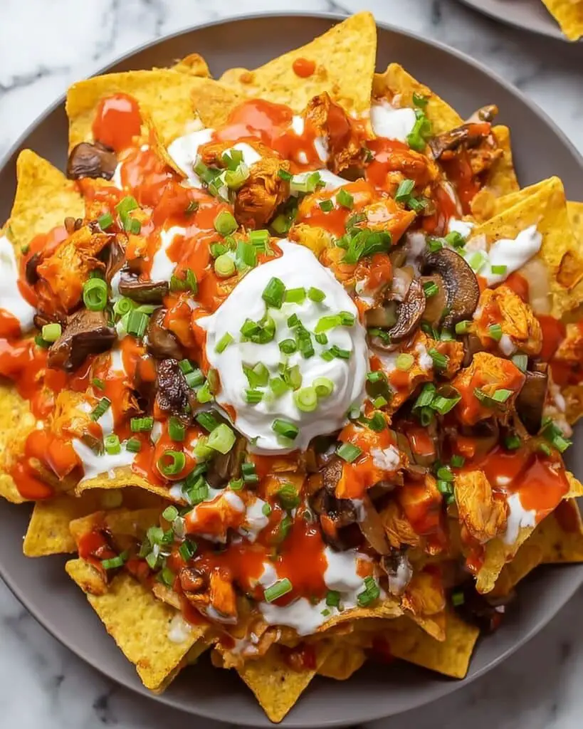 Buffalo Chicken Nachos Recipe