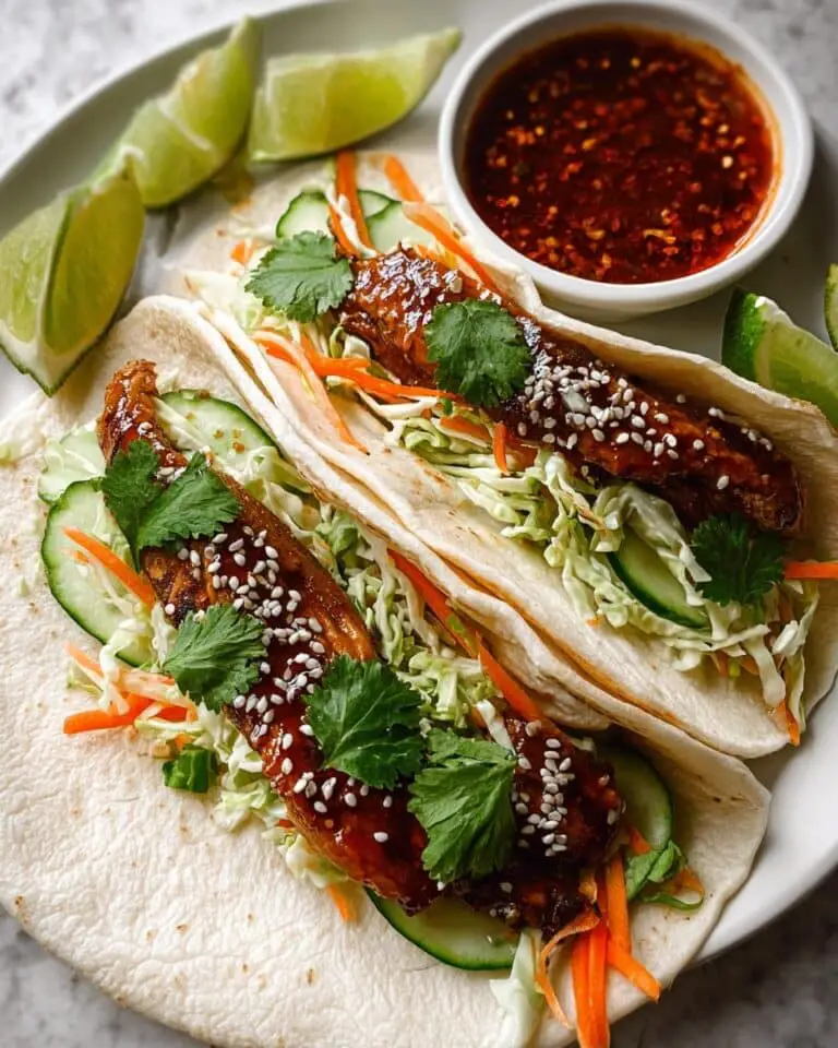 Sweet Chili Chicken Wraps Recipe