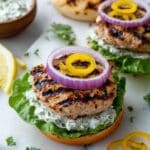 Jalapeño Cheddar Turkey Burgers Recipe