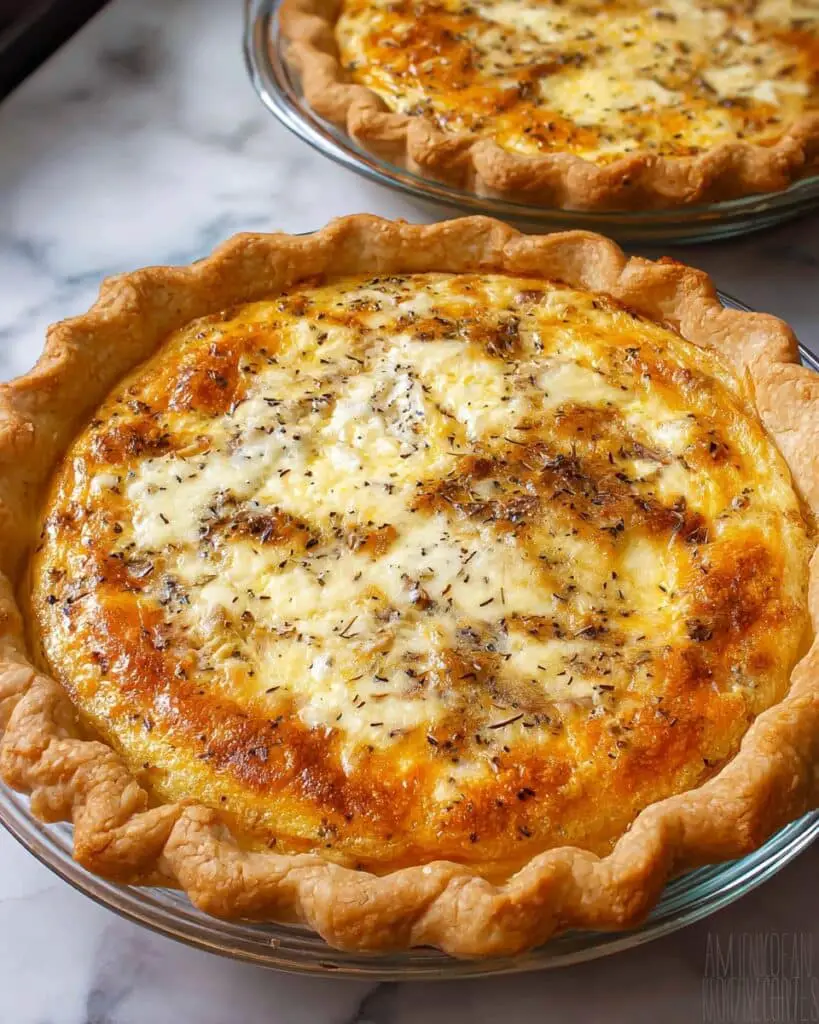 Butternut Squash, Caramelized Onion, and Goat Cheese Quiche Recipe
