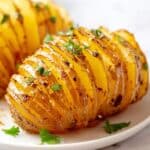 Air Fryer Hasselback Potatoes Recipe