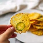 Cheese Pickle Chips (2 Ingredients!) Recipe