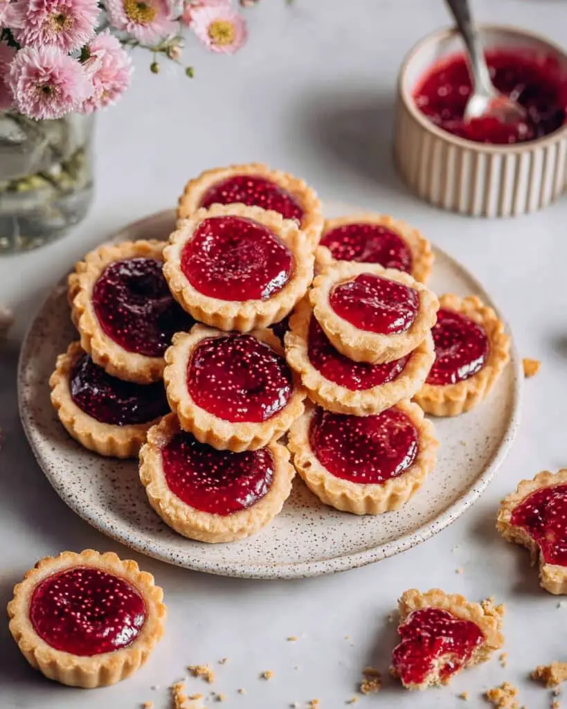 Vegan Raspberry Jam Tarts Recipe
