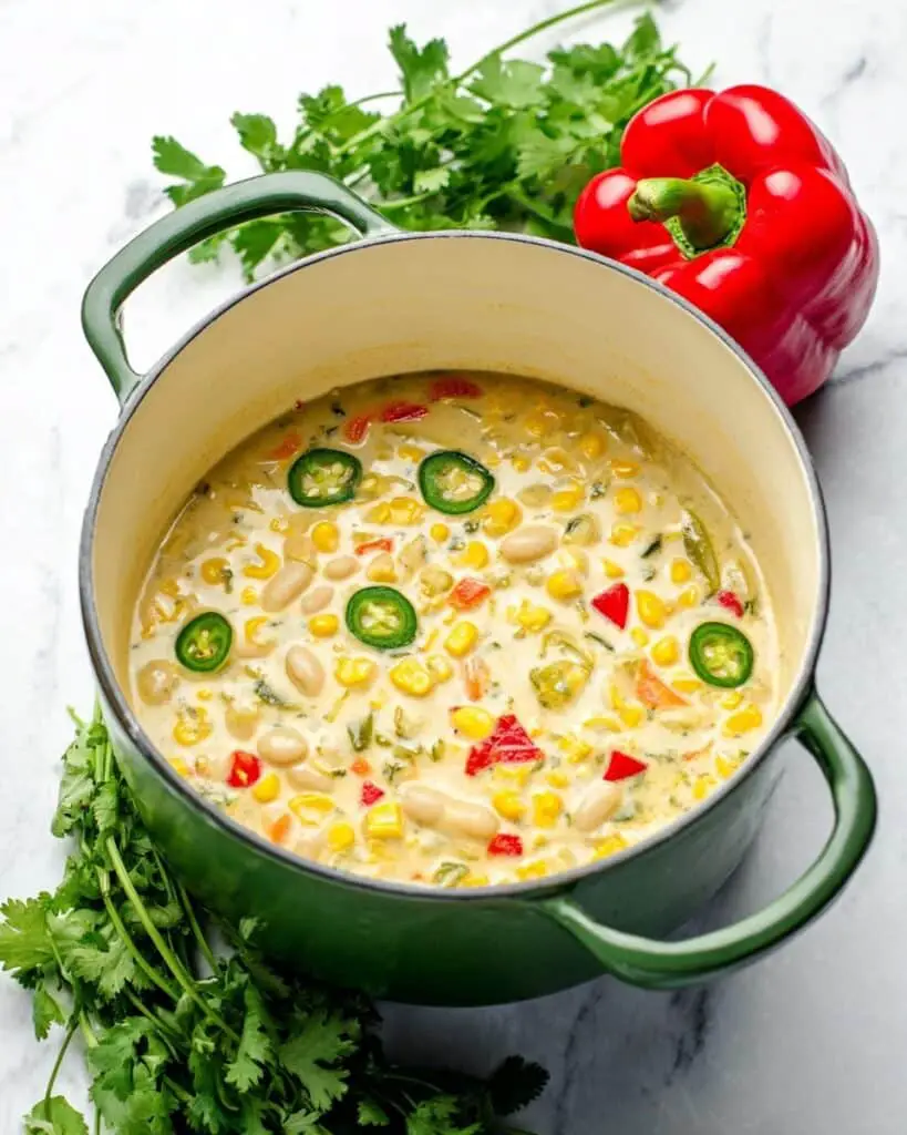 Vegetarian White Chili Recipe