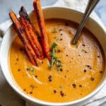 Roasted Italian Sweet Potato Soup Recipe