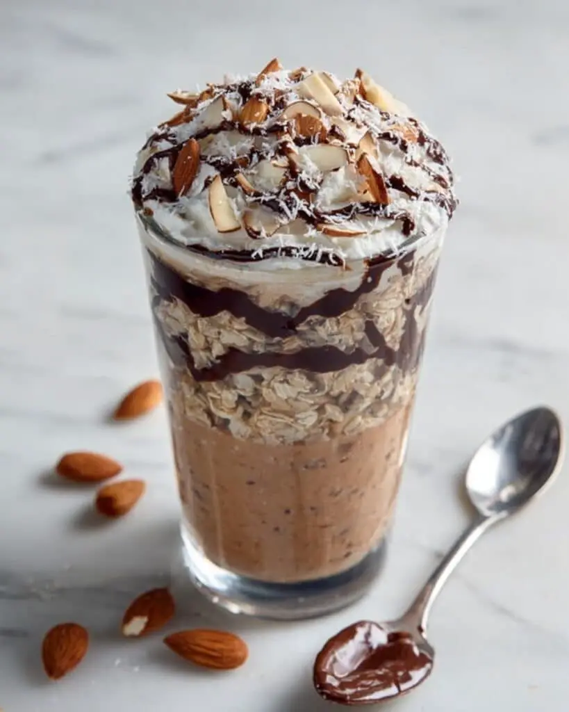 Vegan Almond Joy Overnight Oats Recipe