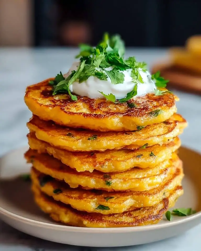 Savory Red Lentil Pancakes Recipe
