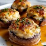 Irresistible Crab-Stuffed Mushrooms Recipe