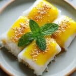 Sweet Mango Sticky Rice Rolls Recipe
