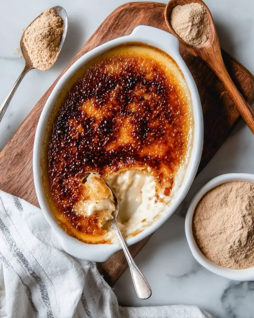Chai Eggnog Creme Brûlée Recipe