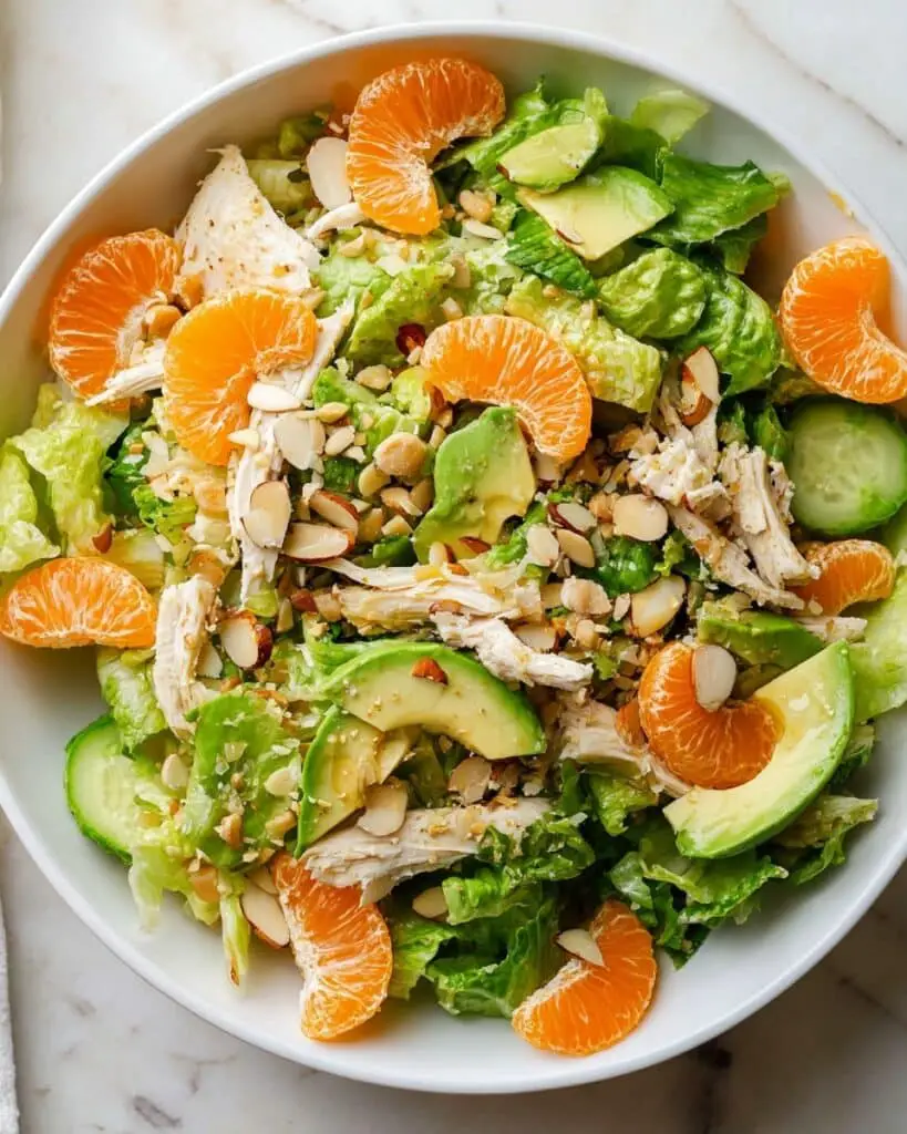 Asian Chicken Salad with Chili Crisp Dressing Recipe
