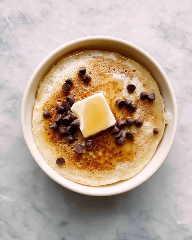2 Minute Pancake Bowl Recipe