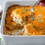 Creamy Ground Chicken and Zucchini Casserole Recipe