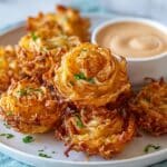 Air Fryer Crispy Mini Blooming Onions for Guilt-Free Snacking Recipe
