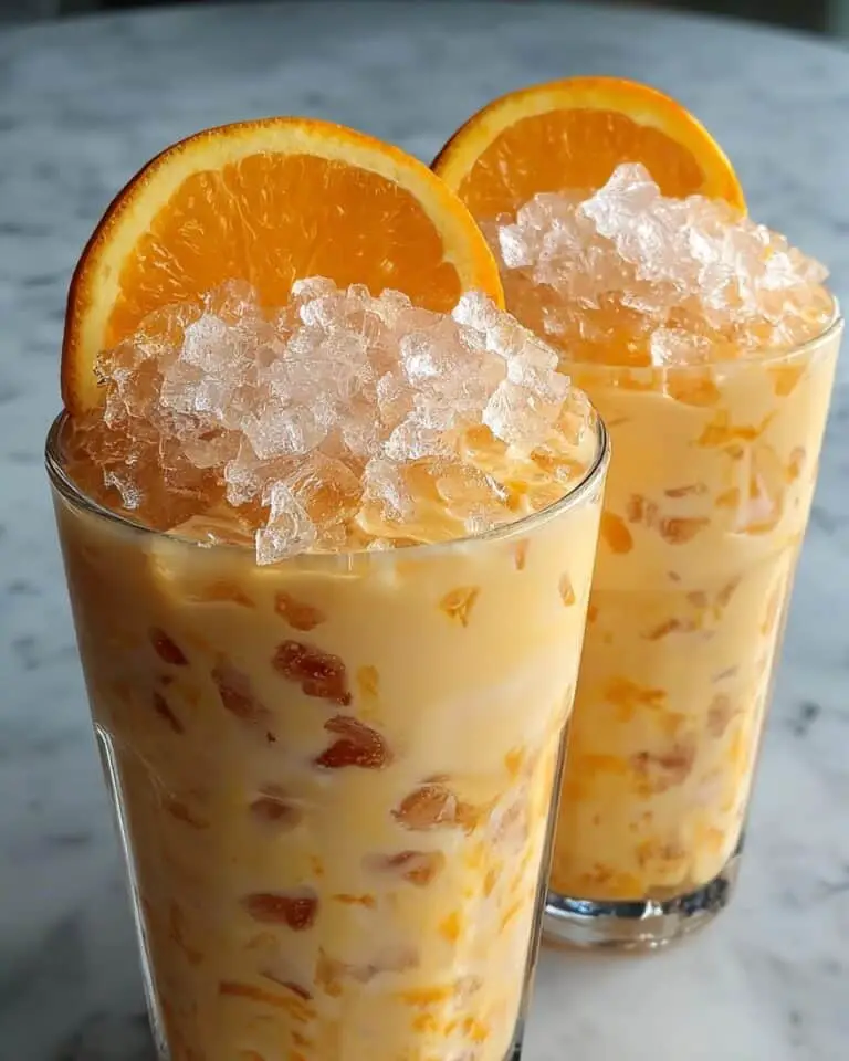 Refreshing Coconut Orange Glow – Easy Creamy Citrus Dessert Recipe