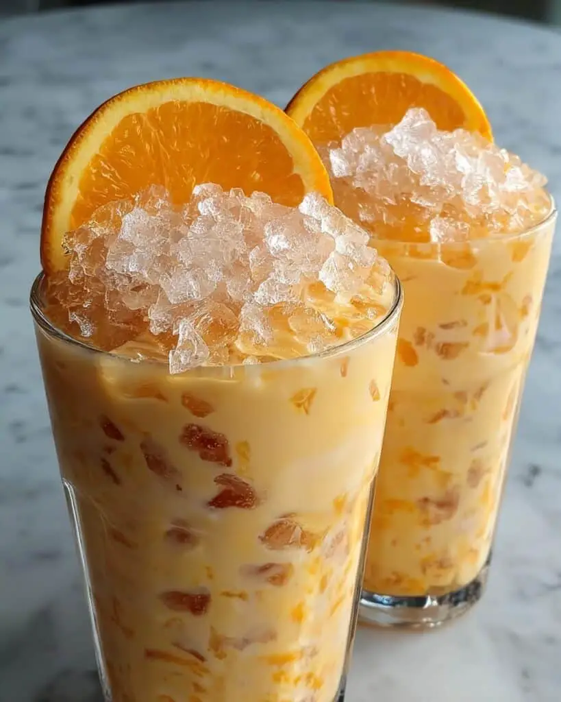 Refreshing Coconut Orange Glow – Easy Creamy Citrus Dessert Recipe