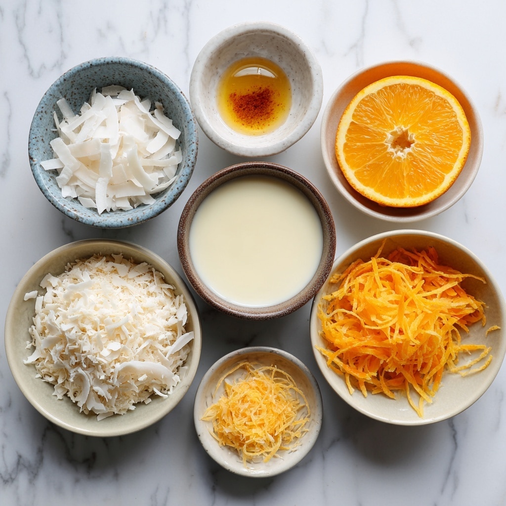 Refreshing Coconut Orange Glow – Easy Creamy Citrus Dessert Recipe - Recipe Image