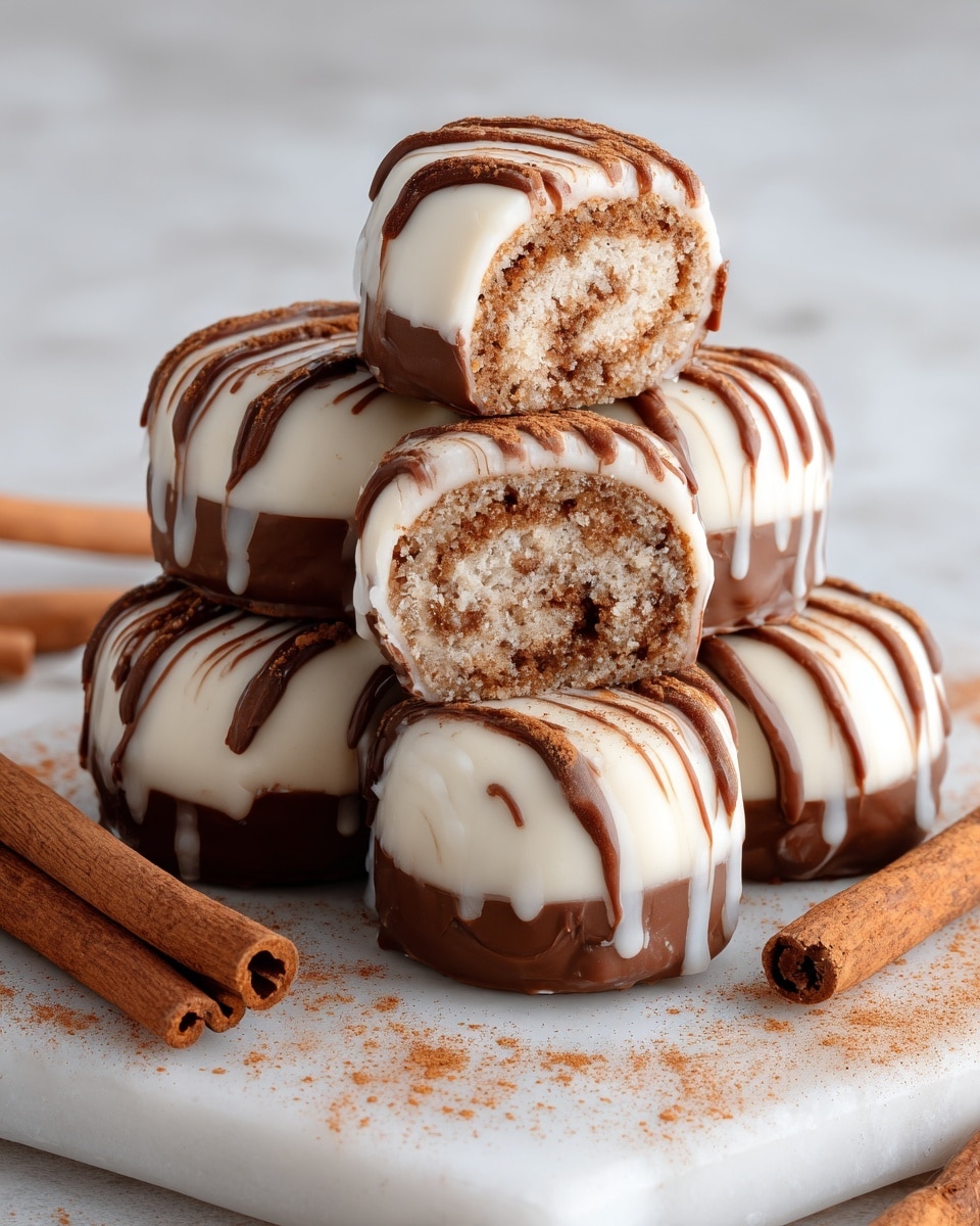 Cinnamon Roll Truffles Recipe - Recipe Image