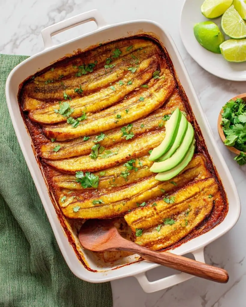 Vegan Plantain Lasagna (Pastelón) Recipe
