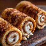 Crispy Keto Cinnamon Cream Cheese Roll Ups Recipe