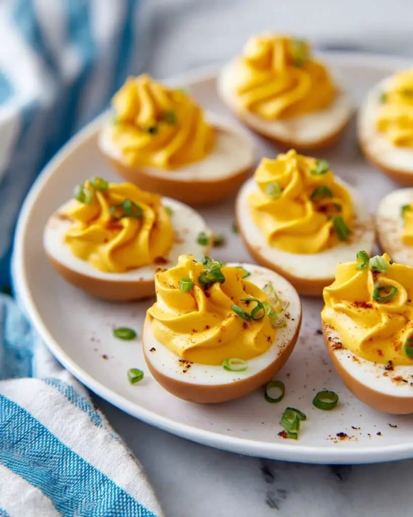 Asian Miso Ramen Deviled Eggs Recipe