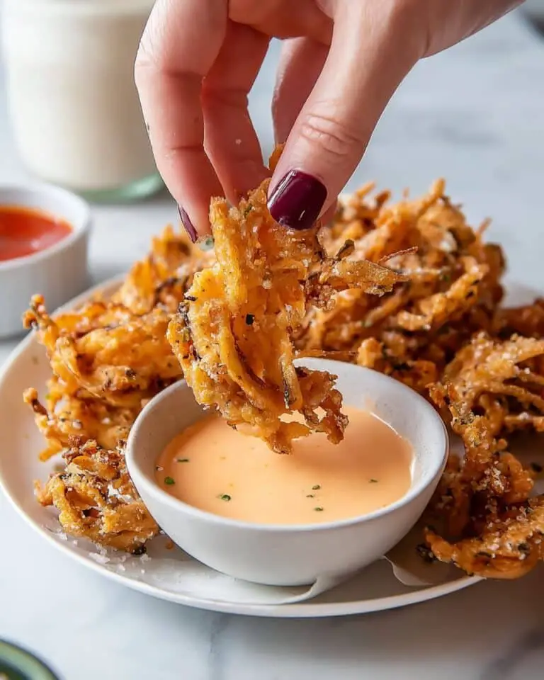 Fried Enoki Mushrooms with Crispy Batter and Dipping Sauces Recipe