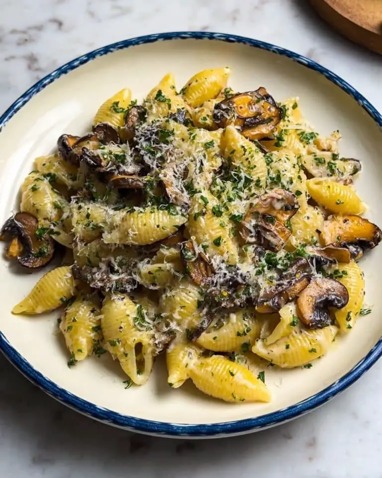 Creamy Miso Mushroom Pasta Recipe