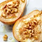 Baked Pears with Honey Walnut Goat Cheese Recipe