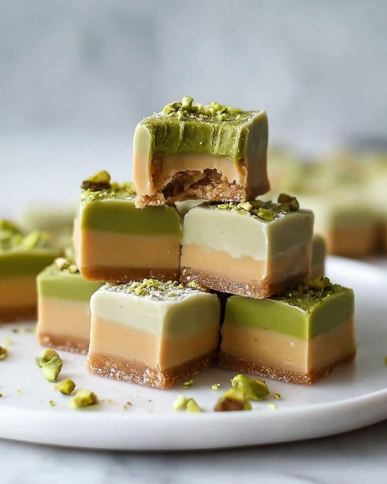 Vegan Matcha Twix Bars Recipe