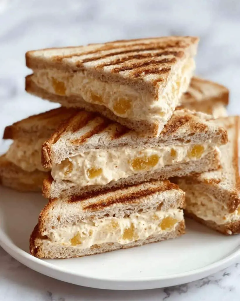 Easy Creamy Cinnamon Orange Tea Sandwiches Recipe
