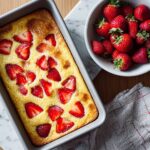 Quick & Easy Cottage Cheese Oven Pancakes with Strawberries Recipe