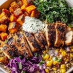 Blackened Chicken and Sweet Potato Bowls Recipe
